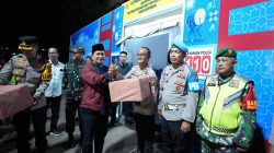 Bupati Bersama Kapolres Dandim Pantau Langsung Lalin Di Sejumlah Titik Strategis ‎