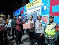Bupati Bersama Kapolres Dandim Pantau Langsung Lalin Di Sejumlah Titik Strategis ‎