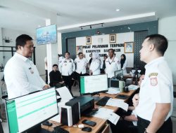 Pastikan Pelayanan Publik Berjalan Hari Pertama Libur, Sekda Banyuasin Sidak 