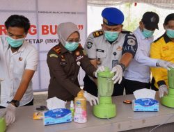 Kejari Banyuasi Musnahkan Barang Bukti Salah Satunya, Sabu 