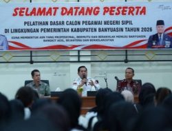 Bupati Banyuasin Berikan Arahan Peserta Latsar CPNS, Integritas Kerja Cerdas