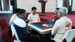Semarak HUT Banyuasin Pemkab Gelar Turnamen Domino