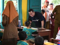 Bupati Banyuasin Tinjau Program MBG di SDN 1 Kedondong Raye