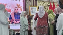 Ketua TP-PKK Banyuasin Nabila Askolani Putri Hadiri Pengajian Griya Agung
