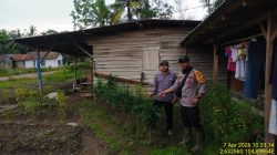 Sambangi Warga Panca Mukti, Brigpol Arif Ajak Kamtibmas dan Cegah Karhutla