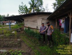 Sambangi Warga Panca Mukti, Brigpol Arif Ajak Kamtibmas dan Cegah Karhutla