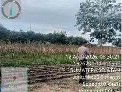 Bhabinkamtibmas Air Kumbang  Dukung Program Swasembada Pangan