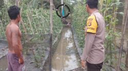 Bhabinkamtibmas Muara Telang Dukung Program Swasembada Pangan