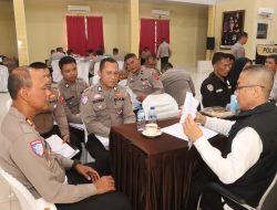 Polres Banyuasin Terima Kunjungan Tim Itwasda Polda Audit Kinerja I 