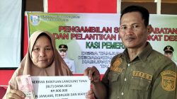 Apesiensi Angaran, Bantuan Langsung Tunai Tetap Di Salurkan Pemdes