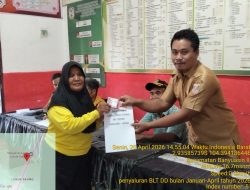 Pemdes Lubuk Saung Salurkan BLT DD Untuk Masyarakat, Tidak Mampu