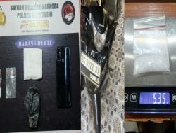 Ungkap Kasus Jalan  Biyuku, Satresnarkoba Polres Banyuasin Amankan Sabu 5,35 Gram