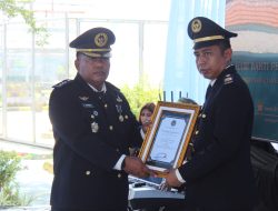 Pegawai Lapas Banyuasin Raih Penghargaan Di Puncak Hari Bakti Pemasyarakatan Ke-62