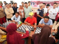 Rebut Piala Bupati Banyuasin, Kejuaraan Catur Cepat Beregu Dibuka