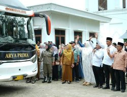 Pemkab Banyuasin Lepas 175 Calon Jamaah Haji 2026, Wabup Netta Berpesan,,