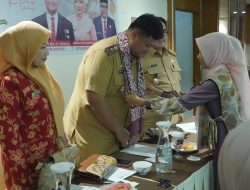 Sekda Erwin Buka Pelatihan Eco Print dan Pembuatan Pouch Dari Kain Batik Banyuasin