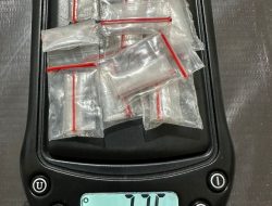 Satresnarkoba Polres Banyuasin Amankan Sopir Dan 9 Paket Sabu