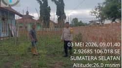 Bhabinkamtibmas Air Kumbang Gerakkan Dukung Swasembada Pangan Nasional