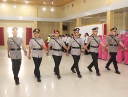 Enam Pejabat Strategis Polres Banyuasin Resmi Berganti