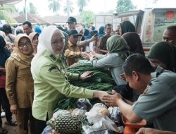 Wabup Netta Hadiri Gerakan Pangan Murah, Harga Sembako Lebih Terjangkau