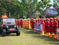 Apel Pasukan, Bupati Askolani Tegaskan Kesiapsiagaan Hadapi Karhutlabun 