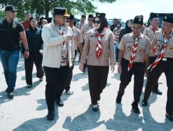 Dukung Peserta Jambore Daerah Sumsel ke-IX, Pesan Wabup Netta