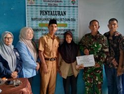 Pemdes Limau Salurkan BLT, Dan Insentif kader Mei dan Juni 2026