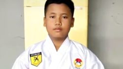 M. Kaisar Riza Usman Rambang Raih Juara 1 Karate Nasional, Harumkan Nama Prabumulih dan Desa Lubuk Raman