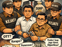 Soal Kasus IT: “Kejati Harus Tangkap Juga Pemberi Suap”
