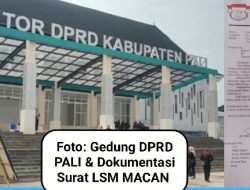 LSM Macan Ancam Aksi Jika DPRD PALI Tetap Bungkam