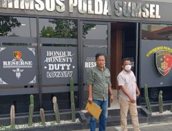 SCW OKU Raya Laporkan Dugaan Korupsi Dana Desa Kurup ke Polda Sumsel