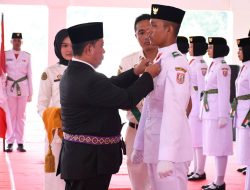 Bupati Askolani Kukuhkan Paskibraka Banyuasin 2026, Jiwa Nasionalisme