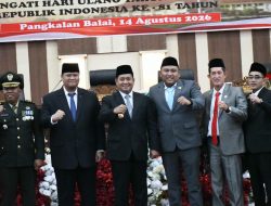 Bupati, Forkopimda Khidmat Mendengarkan Pidato Kenegaraan Presiden RI 