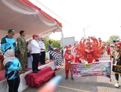 Meriah Penuh Kreativitas, Pawai Karnaval HUT Ke-81 RI Guncang Banyuasin 