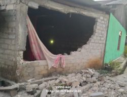Sejumlah Rumah Warga di Kelurahan Pitak Alami Rusak Parah Akibat Guncangan Gempa