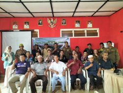 Pemdes Tanjung Menang Gelar Sosialisasi Karhutlades Serta Kepengurusan 