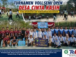 Turnamen Voli Desa Cinta Kasih, Satukan Semangat Sportivitas dan Kebersamaan