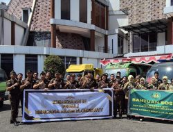 Kejaksaan Peduli, Salurkan Bantuan Kemanusiaan Bagi Korban Gempa M 7,7 yang Mengguncang Flores