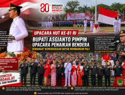 Bupati Asgianto Pimpin Upacara HUT ke-81 RI, PALI Teguhkan Semangat Membangun Daerah