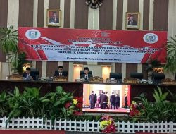 DPRD Banyuasin Gelar Rapat Paripurna Mengikuti Langsung Pidato Presiden RI