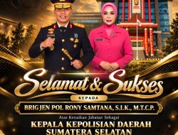 Polres Banyuasin Ucapkan Selamat Irjen Pol Rony Samtana Amanah Baru Di Polda Sumsel