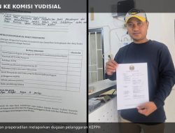Empat Pemohon Praperadilan Laporkan Hakim PN Tanjabtim ke Komisi Yudisial