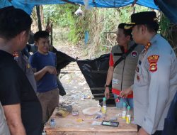 Kapolres Pimpin Langsung Penggerebekan Empat Titik, Sabu dan Ekstasi Diamankan