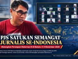 Menuju Dewan Pers, PJS Satukan Semangat Jurnalis Se-Indonesia di Rakernas III Batam