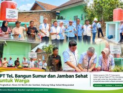 PT TeL Bangun Sumur dan Jamban Sehat untuk Warga