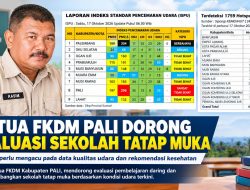 Ketua FKDM PALI Usulkan Segera Sekolah Tatap Muka